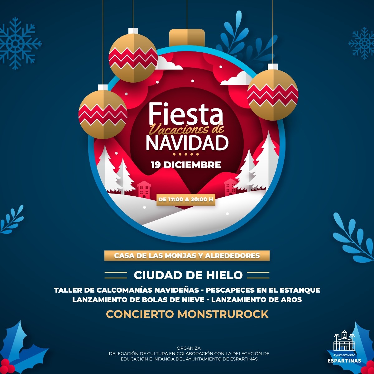 Fiesta Vacaciones de Navidad